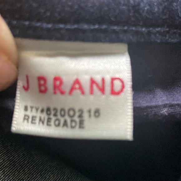 J Brand Renegade Skinny Jeans Blue Cut 8526 - Size 28 - Picture 8 of 10